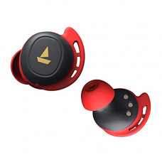 Deals, Discounts & Offers on Headphones - boAt Airdopes 441 RCB Edition TWS Ear-Buds with Up to 35H Total Playback, IWP Technology, Immersive Audio, IPX7 Water Resistance, Super Touch Controls, Secure Sports Fit & Type-C Port(RCB Black)