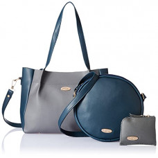 Deals, Discounts & Offers on  - Koel by Lavie womens Western GREY Handbag , Combo Bag, Sling bag, M (ZJGN340036N4)