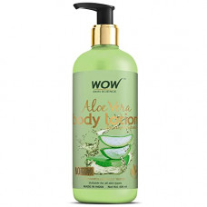 Deals, Discounts & Offers on Beauty Care - WOW Skin Science Aloe Vera Body Lotion - Ultra Light Hydration - No Mineral Oil, Parabens, Silicones, Color & PG - 400mL