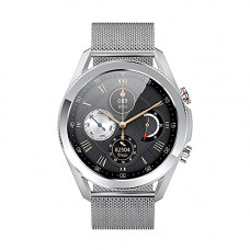 Deals, Discounts & Offers on Mobile Accessories - French Connection L19 Series Unisex Smartwatch with Full Touch Screen, Metal case, Bluetooth Calling with mic and Speaker, Continuous Heart Rate & Blood Pressure Monitoring with Long Battery Life