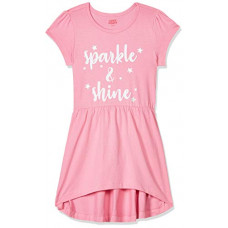Deals, Discounts & Offers on  - [Size 3Y] Amazon Brand - Jam & Honey Cotton Girls' Dresses & Jumpsuits Knee Length Casual Dress