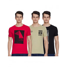 Deals, Discounts & Offers on Men - [Size S] Integriti Men's Slim T-Shirt (Pack of 3)