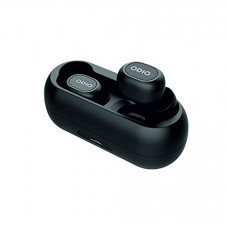 Deals, Discounts & Offers on Headphones - ODIO - The Truepods Series - OTW07 TWS - True Wireless Earbuds with Up to 15H Total Playback, with Realtek chipset, Secure Fit Earhooks, Immersive Audio and BT V5.0 Black