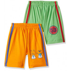 Deals, Discounts & Offers on Baby Care - [Size 3M] Bumchums Baby Boy's Shorts (Pack of 2) (Assorted) (Color & Print May Vary)