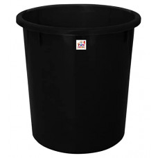 Deals, Discounts & Offers on  - Fun Homes Plastic Open Dustbin, Garbage Bin For Home, Kitchen, Office, 5Ltr. (Black)-47FH01029