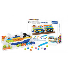 Deals, Discounts & Offers on  - Crackle 240 Pc DIY Transportation Building Blocks Puzzle