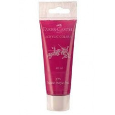 Deals, Discounts & Offers on  - Faber-Castell Acrylic 40 ml Tube - Carmine Permanent 126