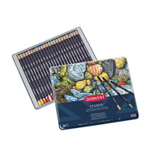 Deals, Discounts & Offers on  - Derwent Studio Colouring Pencils Tin (Set of 24)