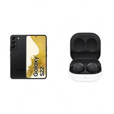 Deals, Discounts & Offers on Electronics - [Pre-pay Via All Bank Cards] Samsung Galaxy S22 5G (Phantom Black, 8GB, 128GB Storage) + Samsung Galaxy Buds 2