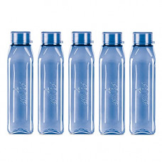 Deals, Discounts & Offers on  - Milton Prime 1000 Pet Water Bottle, Set of 5, 1 Litre Each, Blue | BPA Free | 100% Leak Proof | Office Bottle | Gym Bottle | Home | Kitchen | Travel Bottle | Hiking | Treking Bottle