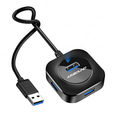 Deals, Discounts & Offers on  - Kinsound USB 3.0 Hub, 4 Port High Speed Data Hub with 30cm Extension Cable