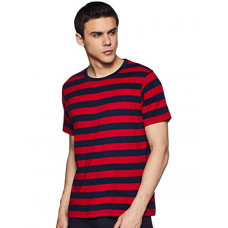 Deals, Discounts & Offers on Men - [Size M] Chromozome Men's Stripe Regular fit tees
