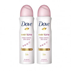 Deals, Discounts & Offers on Beauty Care - Dove Eventone Deodorant For Women, 150 ml (Pack of 2)