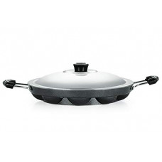 Deals, Discounts & Offers on Cookware - Nirlon Non-Stick 12 Cavity Appam Paniyarakkal | Paniyaram
