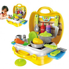 Deals, Discounts & Offers on  - Farraige Ultimate Kid Chef Bring Along Kitchen Cooking Suitcase Set (26 Pieces) - Multicolor