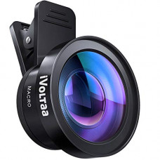 Deals, Discounts & Offers on Mobile Accessories - iVoltaa Pro-Kit 2in1 Wide Angle and Macro Lens Universal Smartphone Lens