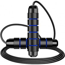 Deals, Discounts & Offers on Accessories - Aurion Speed Skipping Rope Tangle-Free with Ball Bearings Jump Rope Adjustable and Memory Foam Handle Skipping Rope Ideal