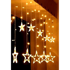 Deals, Discounts & Offers on  - Tu casa DW-439- Star Light Curtain-10 Stars