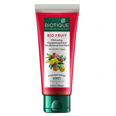 Deals, Discounts & Offers on Beauty Care - Biotique Bio Fruit Whitening and Depigmentation Face Pack, 100g