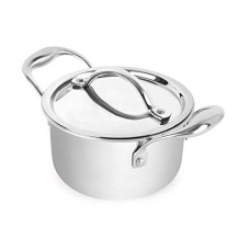 Deals, Discounts & Offers on  - Cello Armour Induction Base Tri-Ply Casserole with Stainless Steel Lid, Food Capacity - 1.6 Litre, 16cm