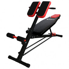 Deals, Discounts & Offers on  - Koxtons weight bench (Incline , Flat)- Steel Multi Function 10 Exercises Adjustable Dumbbell Bench with Preacher Curl