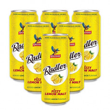 Deals, Discounts & Offers on  - Kingfisher Radler - Lemon - Non-Alcoholic Malt Drink , Pack of 6 x 300 ml Can