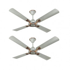Deals, Discounts & Offers on  - Havells Leganza 4 Blade 1200mm Ceiling Fan (Bronze Gold, Pack of 2)