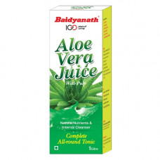 Deals, Discounts & Offers on  - Baidyanath Aloe Vera Juice - 1Ltr - Repairs Skin and Hair |No Preservatives or Added Sugar| Organically Harvested Aloe Vera