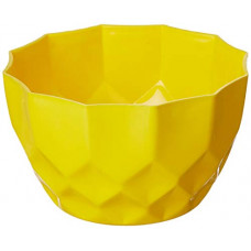 Deals, Discounts & Offers on Gardening Tools - Gardens Need 100% Virgin Plastic Erica Pot-5.5 | Set of 5 Planter, (24.5cm x 24.5cm x 9cm, Yellow)