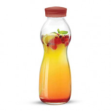 Deals, Discounts & Offers on  - Treo by Milton Eazy Grip Borosilicate Glass Bottle, 550ml, Red
