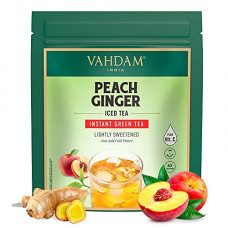 Deals, Discounts & Offers on  - VAHDAM, INSTANT Peach Ginger Iced Tea Powder (150g)