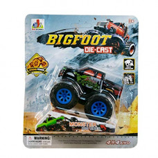 Deals, Discounts & Offers on  - Jack Royal Bigfoot Jeep 4*4 Diecast Pullback Car (DS843) Color & Design May Vary As Per Availability