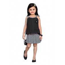 Deals, Discounts & Offers on  - [Size 9 - 10YRS] Aarika Girls' A-Line Mini Dress