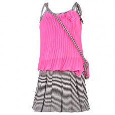 Deals, Discounts & Offers on  - [Size 9 -10YRS] Aarika Girls' A-Line Mini Dress