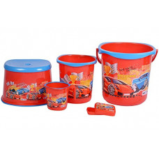 Deals, Discounts & Offers on  - Nayasa 5 Piece Plastic Bucket Set (NB32310)