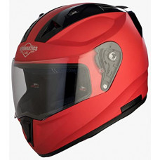 Deals, Discounts & Offers on  - Steelbird SA-1 Aeronautics Full Face Helmet with Plain Visor (Glossy Red, L)