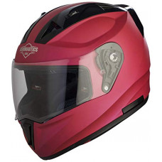 Deals, Discounts & Offers on  - Steelbird SA-1 Aeronautics Full Face Helmet with Smoke Visor (Matt Hot Pink, M)