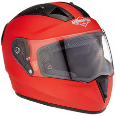 Deals, Discounts & Offers on  - Steelbird SA-1 Aeronautics Full Face Helmet with Plain Visor (Matt Red, M)