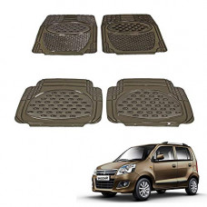 Deals, Discounts & Offers on  - Oshotto Transparent Car Foot Mat Compatible with Maruti Suzuki WagonR 2010-2022 (Set of 4, Smoky)