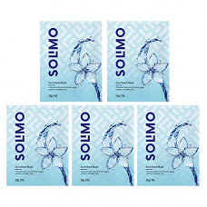 Deals, Discounts & Offers on Beauty Care - Amazon Brand - Solimo Face Sheet Mask with Aloe Vera and Brown Algae extracts (Pack of 5)