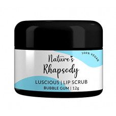 Deals, Discounts & Offers on Beauty Care - Nature's Rhapsody Luscious Lip Scrub In The Fun Fragrance of Bubble Gum | Exfoliate, Lightening & Brightening Lip Scrub | 100% Vegan, Sulphate & Paraben Free, All-Natural | 12 g