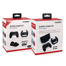 Deals, Discounts & Offers on Accessories - New World Dustproof Plug + Charge Dock + Joy Con Grips + Racing Car Steering Wheel