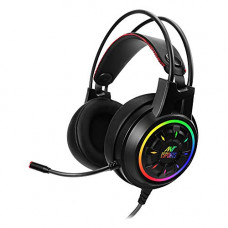 Deals, Discounts & Offers on Headphones - Ant Esports H707 HD RGB Wired Gaming Headset | Noise Cancelling Over-Ear Headphones with Mic