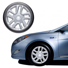 Deals, Discounts & Offers on  - Oshotto/Deccan/Katwheels NSKU-7894 Push Type 16 inch Silver Wheel Cover Caps Compatible with Hyundai Creta (2015-2019) (Set of 4)