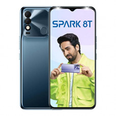 Deals, Discounts & Offers on Electronics - [For HDFC Credit Card] Tecno Spark 8T (Atlantic Blue,7GB Expandable RAM, 64GB Storage)|