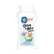 Deals, Discounts & Offers on  - Captain Zack Zoey Shiny & Mew Sulphate Free Cat Shampoo 200 ml | Pack of 1 | Soothes Itchy Skin, Natural Deodorizer, Natural Tick & Flea Repellent | Paraben Free, Vegan & Cruelty Free