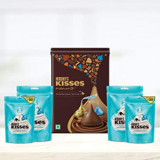 Deals, Discounts & Offers on  - Hershey's Kisses Chocolate Gift Tin Pack Cookies N Crme, 266g