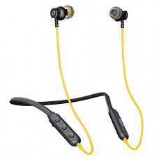 Deals, Discounts & Offers on Headphones - Artis BE310M in-Ear Wireless Bluetooth Earphone Neckband with Stereo Sound, Deep Bass, Hands Free Mic. IPX4 Sweat-Proof & Quick Charge (Yellow)