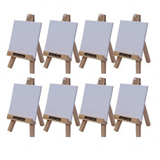 Deals, Discounts & Offers on Stationery - Roger & Moris Rubber Wood Mini A-Frame Easel 6
