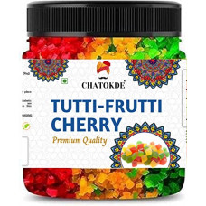 Deals, Discounts & Offers on  - CHATOKDE Tutti Frutti-Cherries-Fresh Fruits, 400g [JAR Pack]